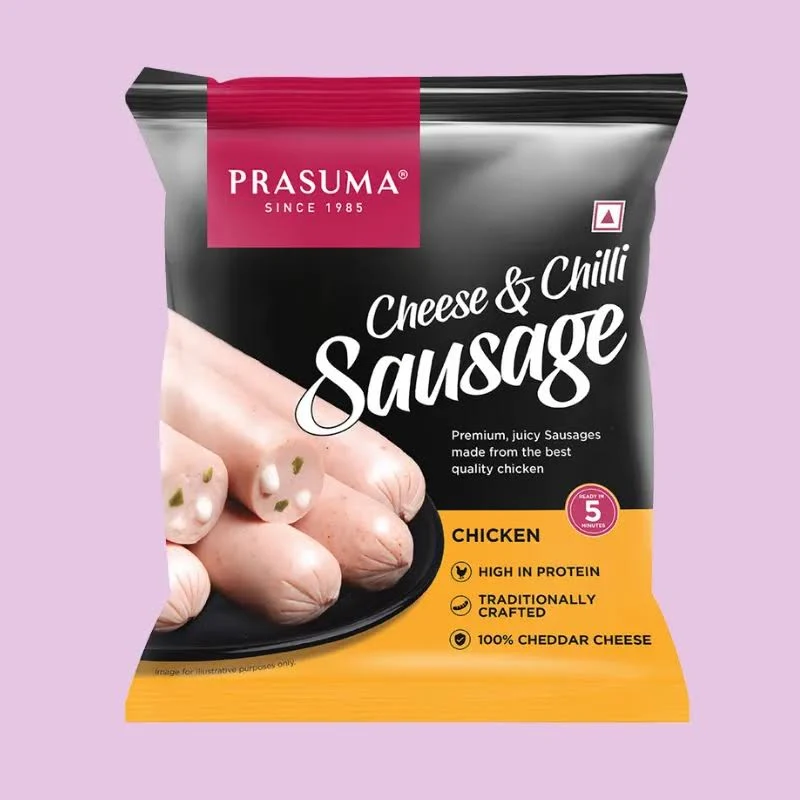 Prasuma Chicken Cheese Chilli Sausage